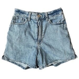 Hollister Blue Jean Shorts High-Waisted Vintage‎